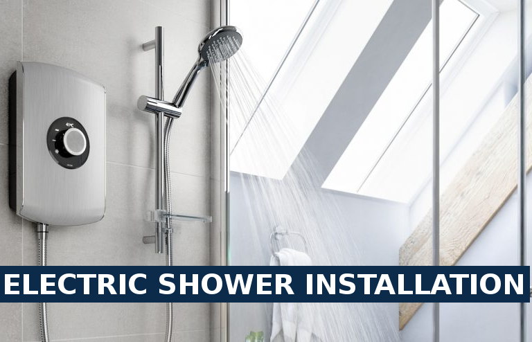 Electric shower installation Crouch End